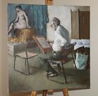 ARTHUR KEENE (1930-2013) Obraz olejny Autoportret Malarstwo Nagie życie Studium