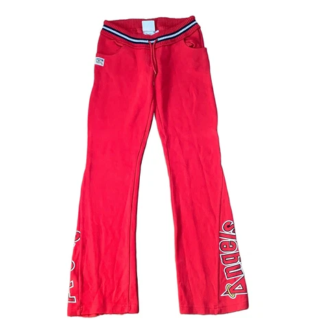Cooperstown Collection G-III by Carl Banks Los Angeles Angels Red Pants Small Cover