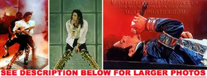 MICHAEL JACKSON HISTORY TOUR STAGE (3) RARE 8x10 PHOTOS - Picture 1 of 1