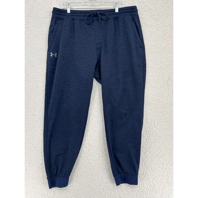 Pantalones de chándal Under Armour para hombre talla 2XL Storm ColdGear azul marino calce suelto Foto 1 de 4
