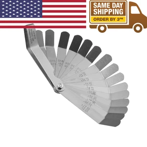 ABN Universal SAE & Metric Offset Valve Feeler Thickness Gauge 16pc Blade M - Picture 1 of 12