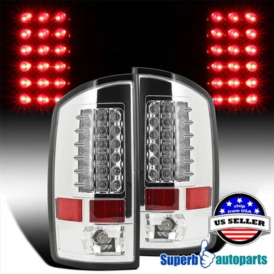 Fits 2002-2006 Dodge Ram 1500 2500 3500 LED Tail Lights Brake Lamp Replacement Foto 1 de 4