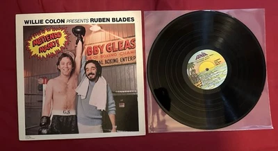 Willie Colon Presents Ruben Blades– Metiendo Mano! Vinyl Record 1977 Pressing EX - Image 1 of 4