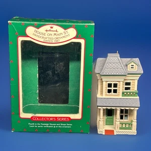 Punze 1987 HAUS AN HAUPTSTRASSE 4. Nostalgische Häuser und Geschäfte Ornament - Bild 1 von 8