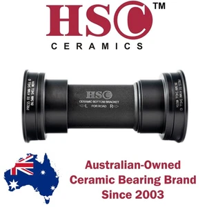 HSC Ceramic BB86 Press fit Bottom Bracket Shimano SM-BB92-41B Compatible - Picture 1 of 9