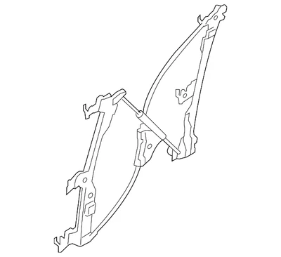 Conjunto regulador ventana lado conductor delantero genuino Nissan Altima 07-10 (vehículo Foto 1 de 2