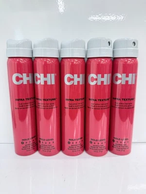 CHI Infra Texture Hair Spray- Fast Drying Formula -Travel Size 2.6oz-5pc Bundle - Image 1 of 2