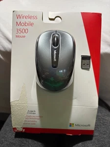 Microsoft Wireless Mobile Mouse 3500 BlueTrack Tech USB  Nano - New Sealed SFH - Picture 1 of 3