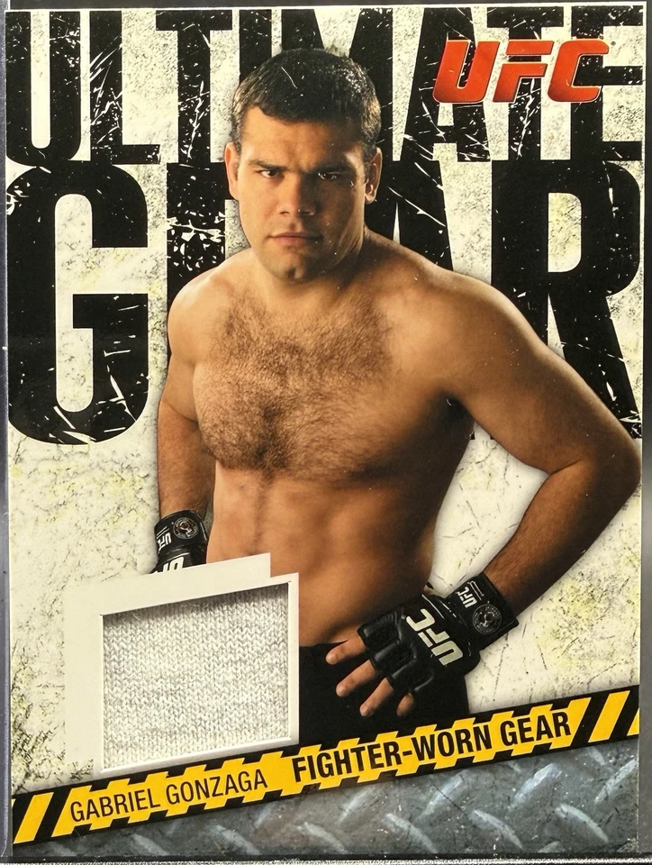 2009 Topps UFC Gabriel Gonzaga #UG-GG Ultimate Gear Relic /199 - Image 1 of 1