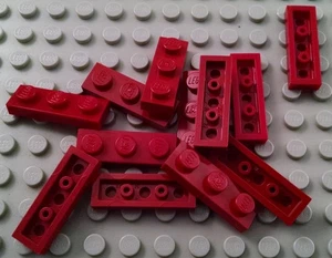 LEGO Lot of 12 Dark Red 1x3 Plate Pieces - Picture 1 of 1