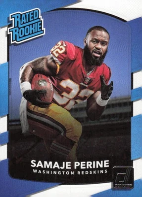 2017 Donruss #306 Samaje Perine - Image 1 of 2
