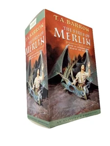 Fires of Merlin by T. A. Barron (2004, Audio 5 Cassettes - Foto 1 di 4