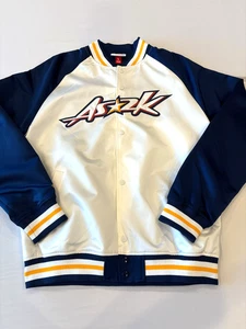 NBA Allstar Game 2000 Mitchell & Ness Men’s Large Satin Jacket Golden State NWOT - Picture 1 of 5