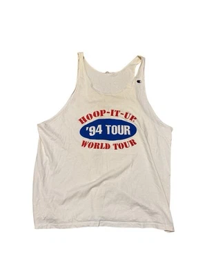 CAMISETA CAMPEÓN CAMISETA SIN MANGAS HOOP IT UP WORLD TOUR VINTAGE AÑOS 90 1994 XL Foto 1 de 4