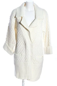 ETAM Cárdigan de ganchillo Mujeres Prendas de punto Talla EU 36 blanco puro - Imagen 1 de 5