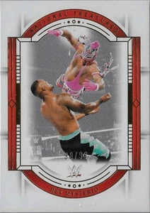 2024 Panini National Treasures WWE #13 Rey Mysterio #/99 - Picture 1 of 2