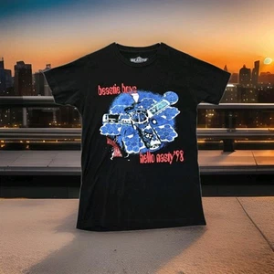  Beastie Boys Hello Nasty Shirt Herren Small Black Band Rap Tee Crew Neck Short Sl - Bild 1 von 11