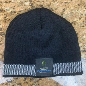 Monster Energy AMA Supercross Championship Beanie Erwachsene OS schwarz Strick Acryl SX - Bild 1 von 10