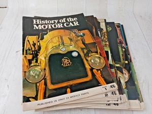 Vintage Retro Car Magazines Set "History of The Motor Car" Parts 1 to 24 - Picture 1 of 6