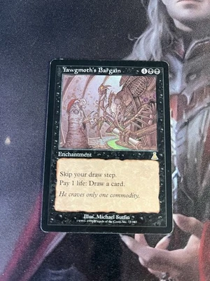 MtG Yawgmoth’s Bargain  - MP - Urza’s Destiny - Image 1 of 2