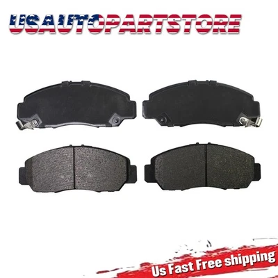 For 2003-2012 Honda Accord 1999-2008 Acura TL RL CL TSX Front Ceramic Brake Pads - Image 1 of 4