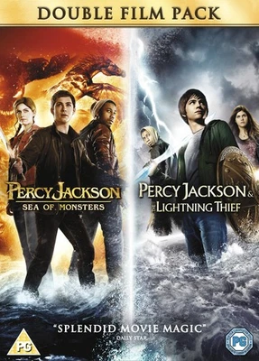 Percy Jackson and the Lightning Thief/Sea of Monsters DVD (2013) Uma Thurman, - Image 1 of 2