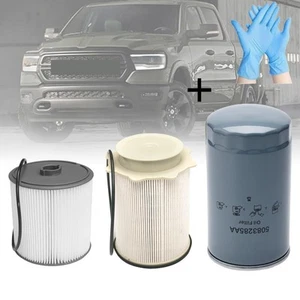 6.7L Cummins Fuel Filter Water Separator Oil Filter Kit Fit For DODGE RAM 250... - Picture 1 of 9