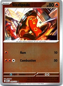 Sizzlipede 029/132 - ME01: Mega Evolution Reverse Holo - Picture 1 of 2