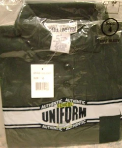 New Girls SZ 4 SS Green Authentic School Uniform Polo Shirt gsu066 - Picture 1 of 1
