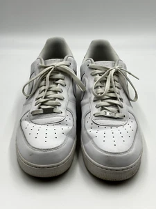 Nike Men's Air Force 1  Low  CW2288-111 Triple White Sneakers  Casual Size 15 - Picture 1 of 14