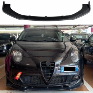 ABS Frontspoiler Lippe Frontlippe Stoßstange Matt Schwarz Für ALFA ROMEO MITO - Bild 1 von 7