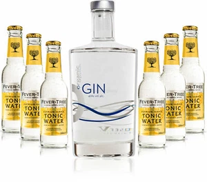 Gin Tonic Set - Organic Gin 0,7l 700ml (40% Vol) + 6x Fever Tree Tonic Water 20 - Bild 1 von 1