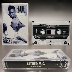 •FATHER M.C. - FATHER’S DAY• ~1990 OG PRESSING~ (CASSETTE TAPE) (1) - Picture 1 of 6