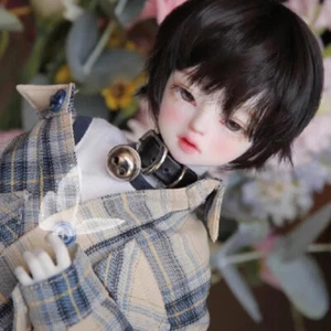 1/4 BJD Doll Resin Joint Female Bare Doll Cute Girl w/Eyes Face Makeup Handmade - Picture 1 of 4