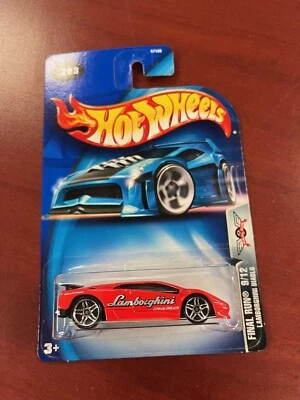 2003 Hot Wheels Final Run 9/12 LAMBORGHINI DIABLO Red/ w/Chrome PR5 A14 - Image 1 of 2