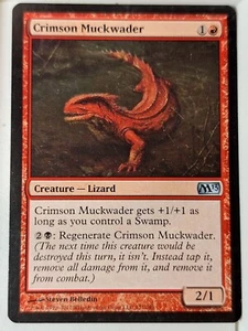 Crimson Muckwader - Magic 2013 Core Set M13 - Magic the Gathering MTG Nice! - Picture 1 of 3