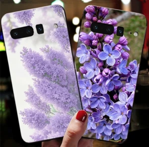 Lilac Purple Flower Fleur Coque Cover Case For Google Pixel 8 Pro 8A Pixel 7 7A - Photo 1 sur 6