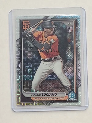 2024 Bowman Chrome Marco Luciano Mojo Refractor RC - Image 1 of 2