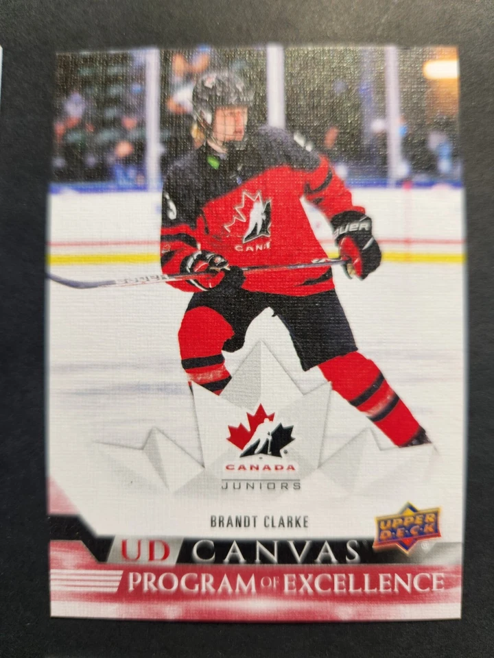 2022-23 Upper Deck Hockey Series 2 Young Guns, Canvas, Dazzlers & Inserts - Image 1 of 1