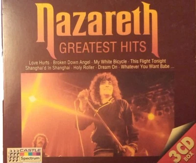 CD Audio Titel:Nazareth Greatest Hits auf drei CD's/Musik CD, Genre Hard Rock  - Bild 1 von 4