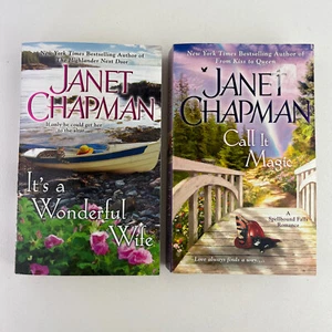 Lot of 2 Janet Chapman Novels Paperback Variety Romance Books Mixed Lot - Foto 1 di 8