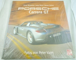 Buch Porsche Carrera GT Elmar Brümmer Peter Vann Motor Buch Verlag eingeschweißt - Imagen 1 de 6