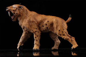 Earth Story Studio Smilodon Model Saber-Toothed Tiger Prehistoric Animal Decor - Picture 1 of 8