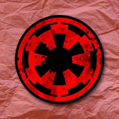 Galactic Empire Symbol Star Wars Sticker Imperial Darth Vader Sith