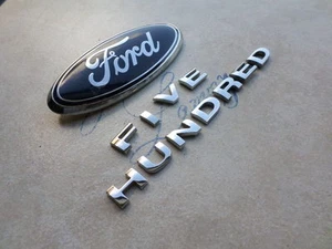 07-09 Ford Five Hundred Tailgate Emblem 5F93-74425A52-AB Logo Decal Stickers Set - Picture 1 of 3