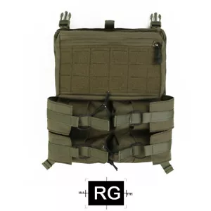 Emerson Tactical LBX Banger Back Pack Panel Plate Drop Pouch For 4020 420 Vests - Picture 1 of 14