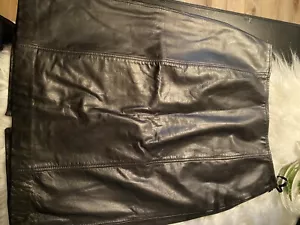 NWT Size 8 100% Leather Skirt - Picture 1 of 4