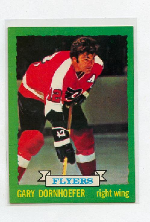 1973-74 O-PEE-CHEE # 182 GARY DORNHOEFER  , FLYERS