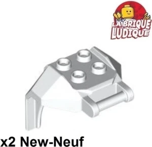 Lego 2x große Figur Armor Chest Rüstung Oberkörper Brust Griff weiß/white 27167 - Bild 1 von 1