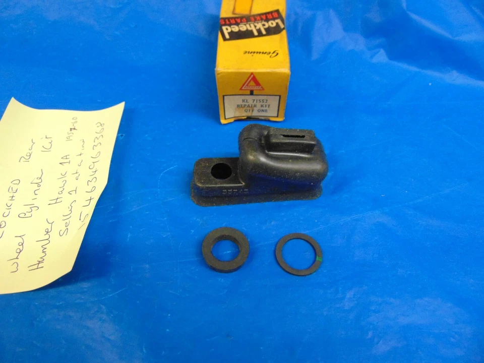 HUMBER HAWK 1957-60 SERIE 1 CILINDRO TRASERO KIT DE REPARACIÓN CERRADURA Foto 1 de 1